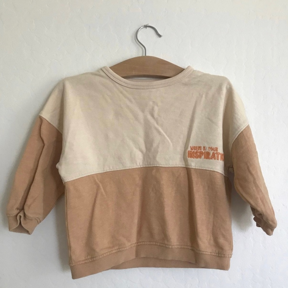 Zara baby sweatshirt